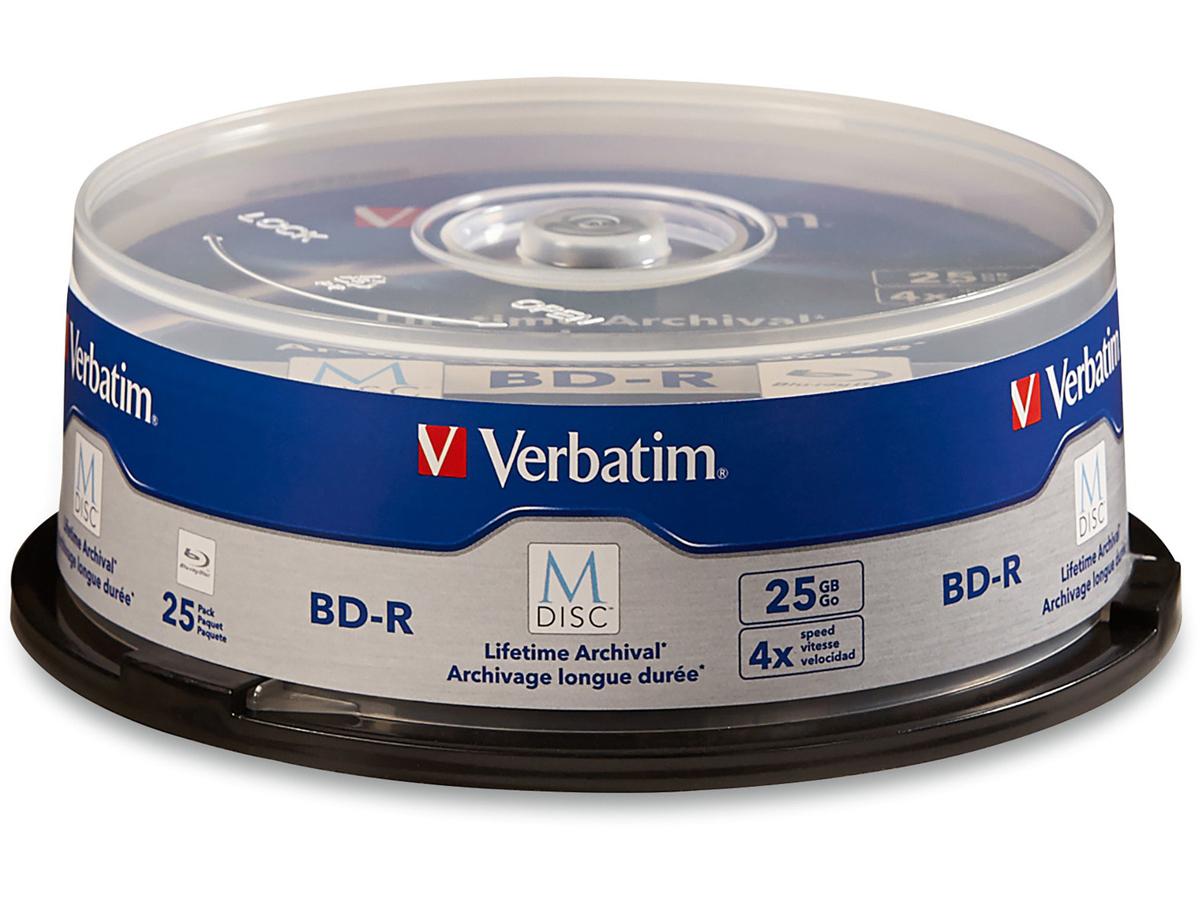M Disc Bd R 25Gb 4X Ace25Pk Spindle