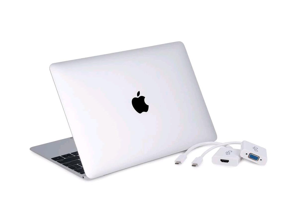 Kit adaptateur audio/vidéo USB-C vers HDMI ou VGA C2G pour Apple MacBook