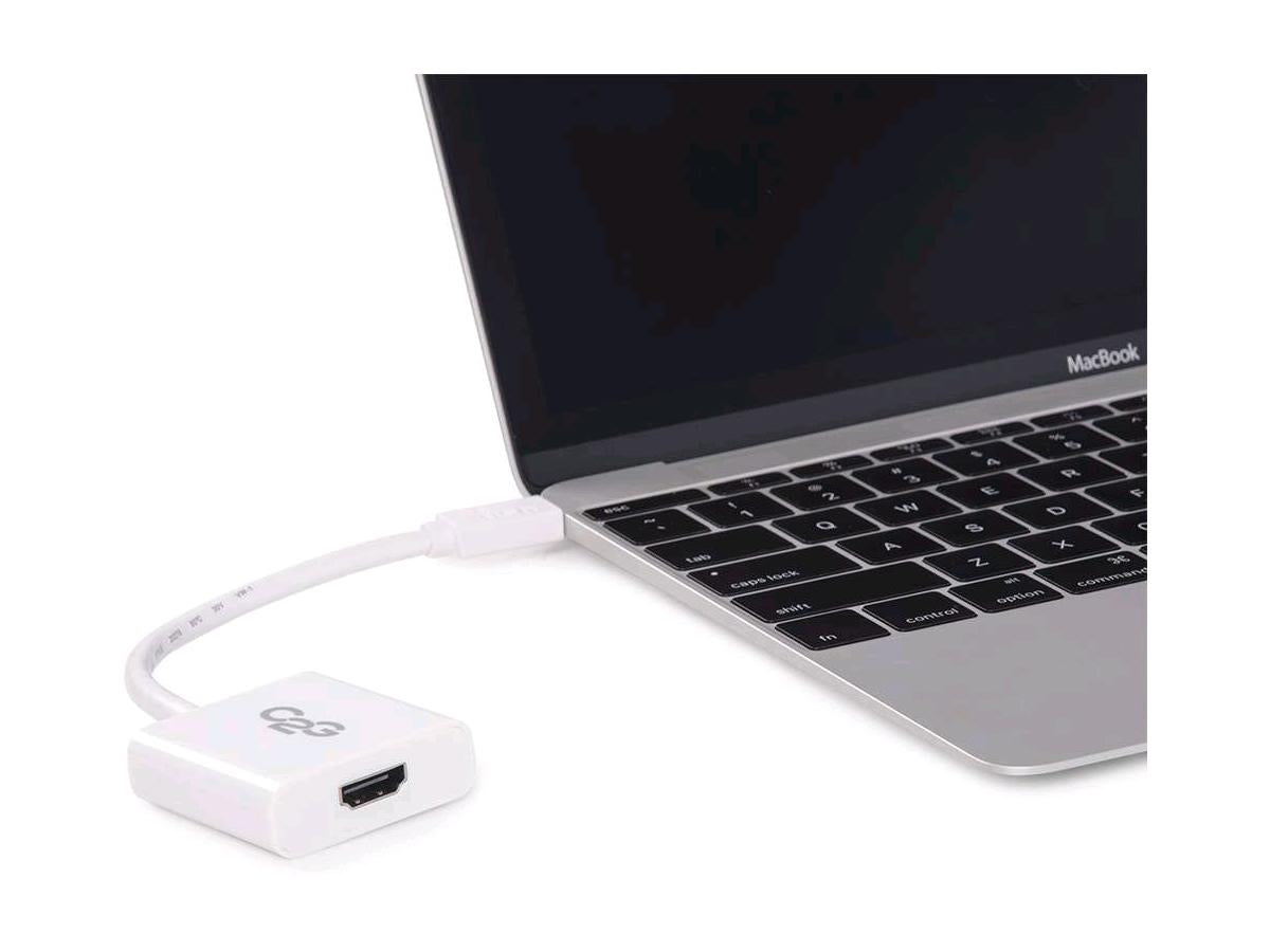 Kit adaptateur audio/vidéo USB-C vers HDMI ou VGA C2G pour Apple MacBook