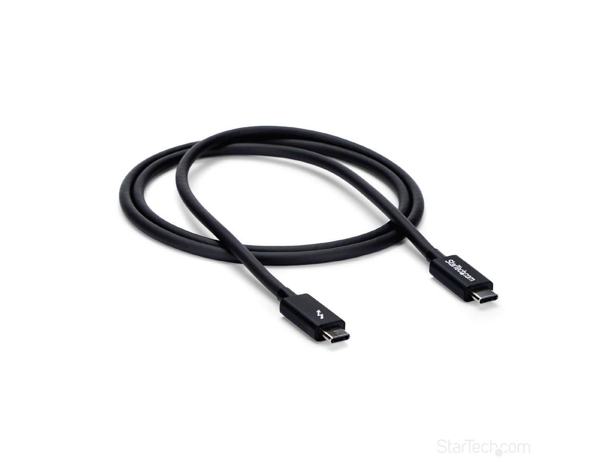 Startech.Com 1M (3.3Ft) Thunderbolt 3 Cable, 20Gbps, 100W Pd, 4K V