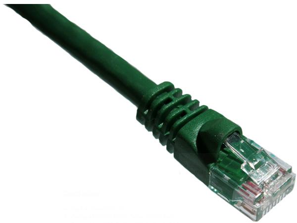Cable de conexión Axiom Cat6A de 22,8 m y 650 MHz con funda moldeada (verde)