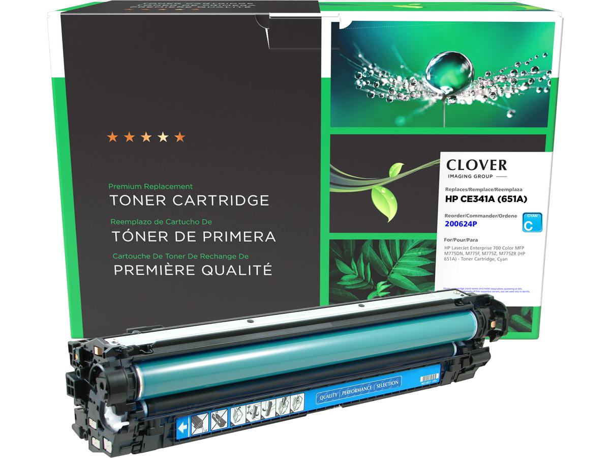 Clover Imaging Remanufactured Cyan Toner Cartridge Alternative For