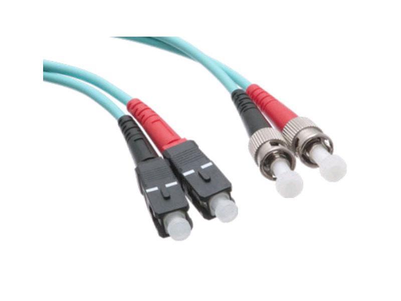 Cable de fibra óptica Axiom Sc/St 10G multimodo dúplex OM3 50/125 de 20 m