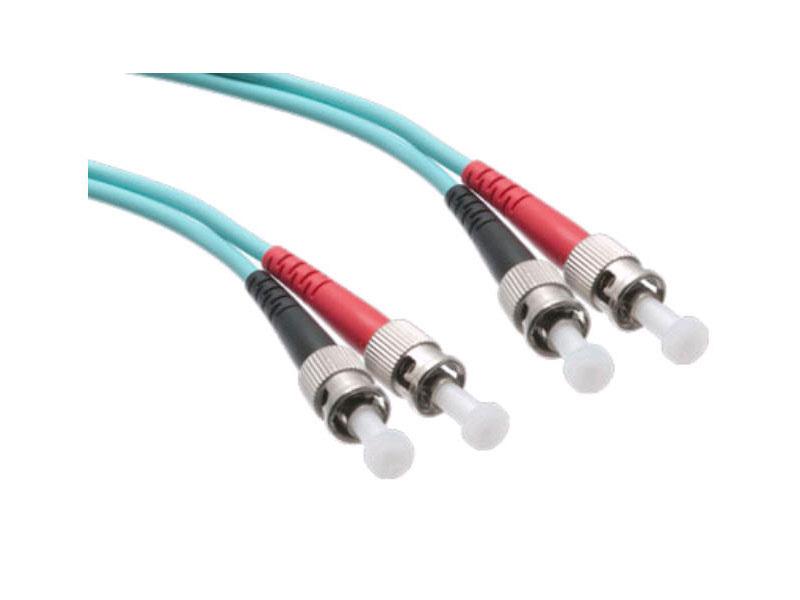 Cable de fibra óptica Axiom St/St 10G multimodo dúplex OM3 50/125 de 4 m