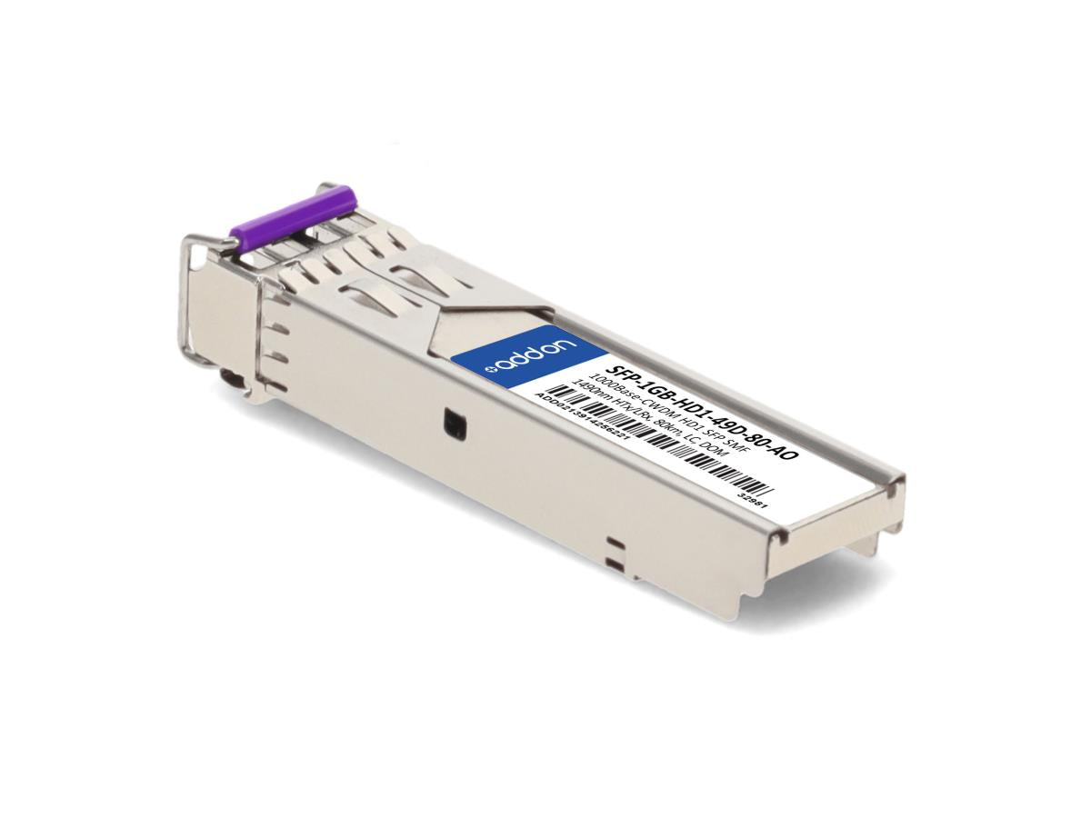 Add-On Msa Comp Sfp Lc 1G-Cwdm Hd1 80Km Smf