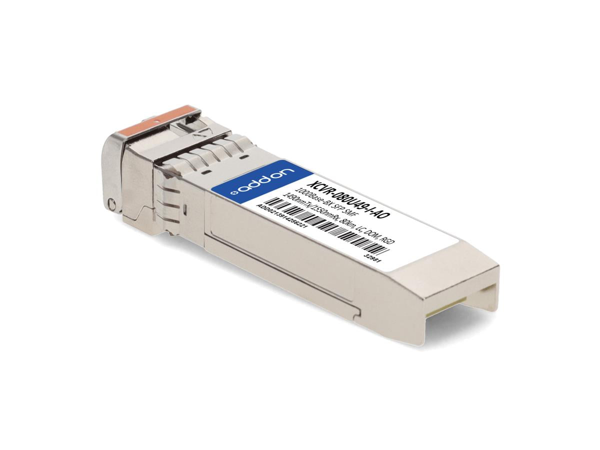 Addon Ciena Xcvr-080U49-I Compatible Taa Compliant 1000Base-Bx Sfp