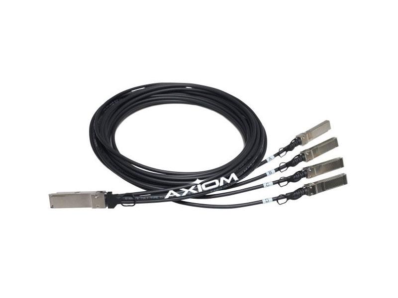 Axiom 40Gbase-Cr4 Qsfp+ To 4 10Gbase-Cu Sfp+ Passive Dac Arista Co