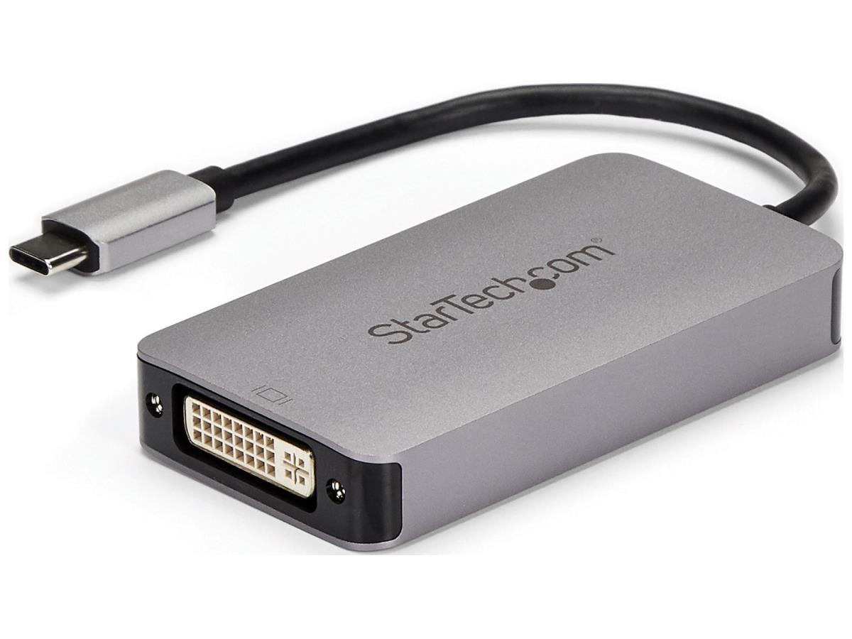 Adaptador USB 3.1 Tipo-C a DVI-I de doble enlace de Startech.Com - Salida digital