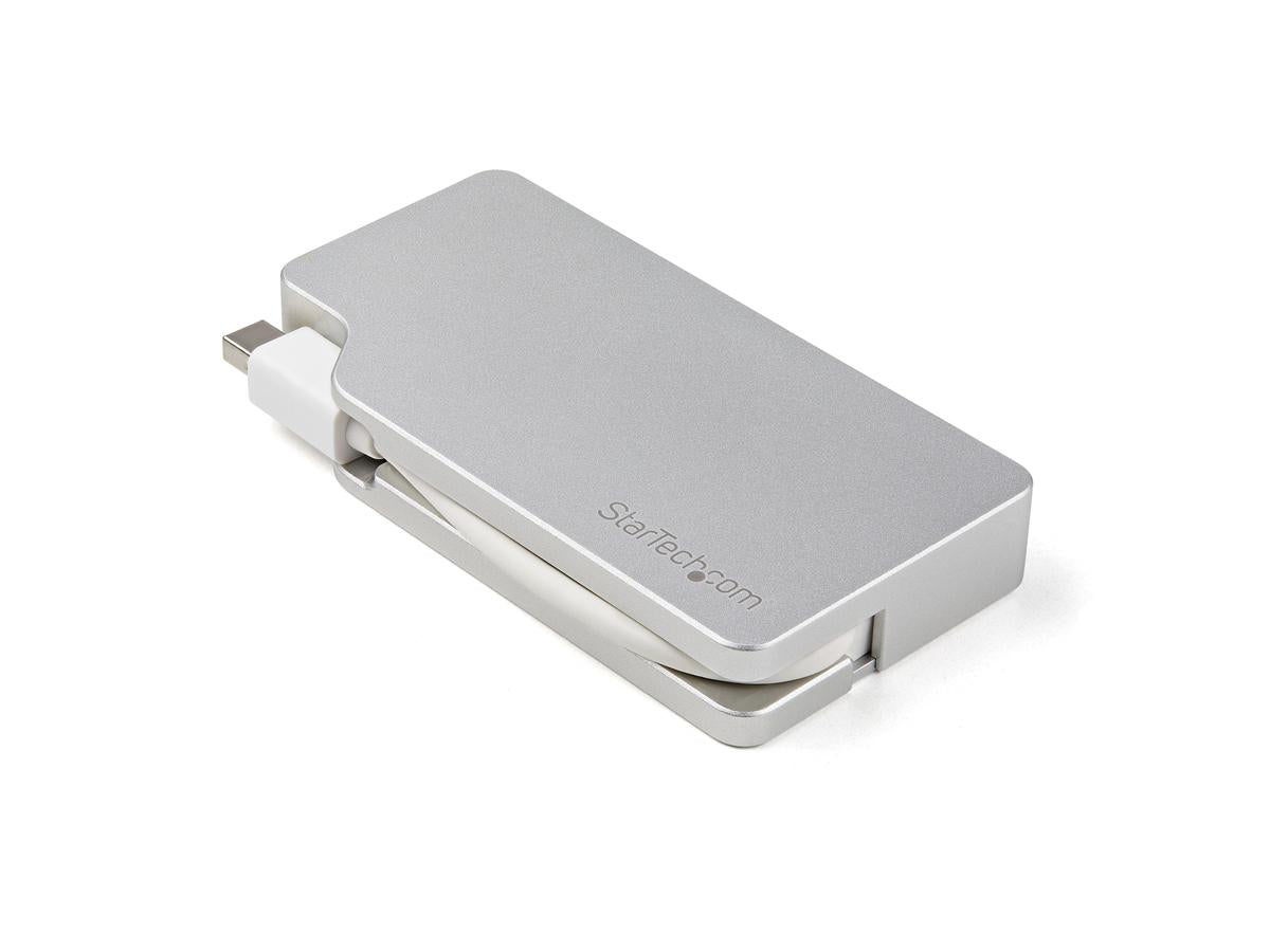 Startech.Com Aluminum Travel A/V Adapter: 3-In-1 Mini Displayport