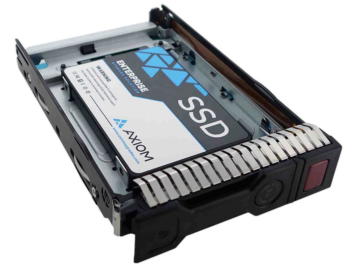 SSD SATA Axiom Enterprise EV200 de 480 GB y 3,5 pulgadas con intercambio en caliente para HP