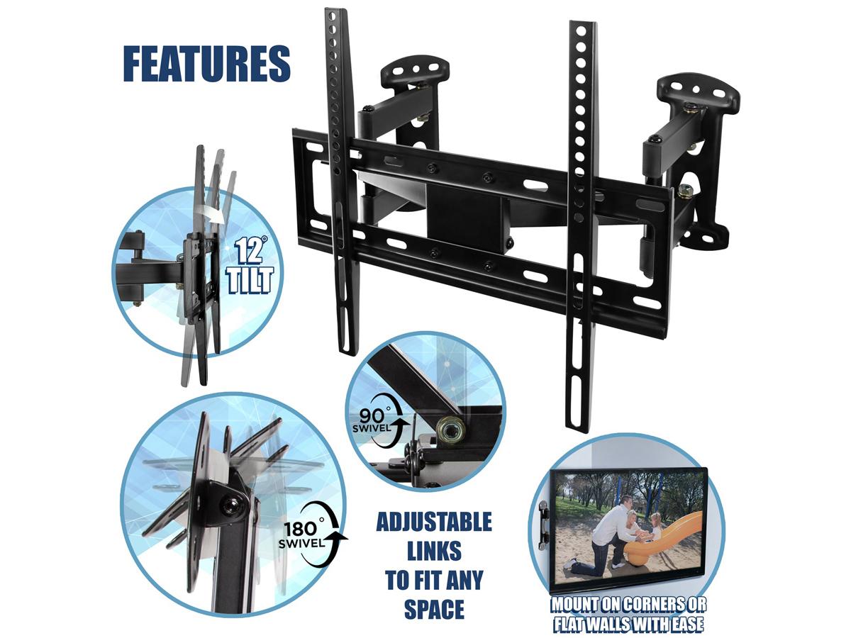 Mount-It Corner Tv Wall Mount