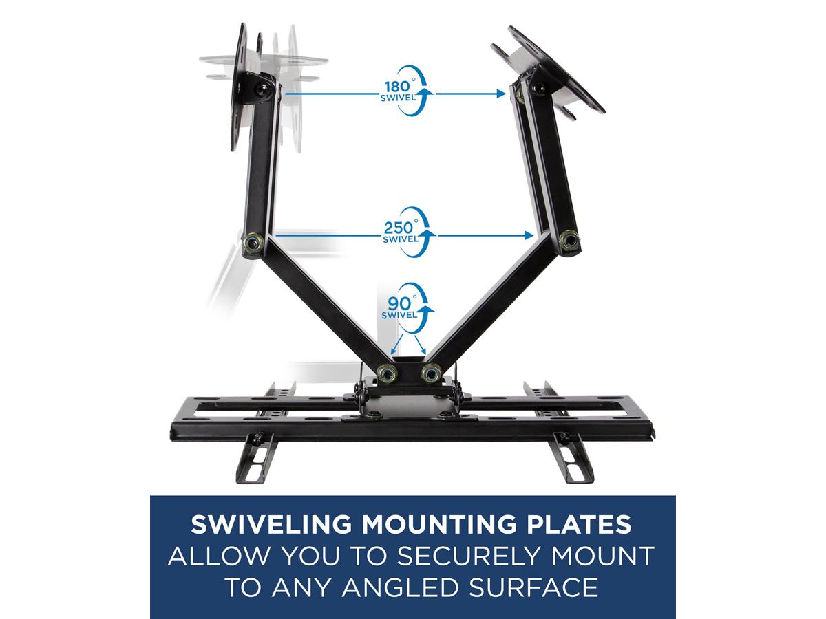 Mount-It Corner Tv Wall Mount