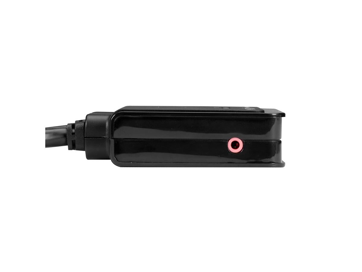Conmutador KVM con cable DisplayPort 4K60 de Black Box Corp