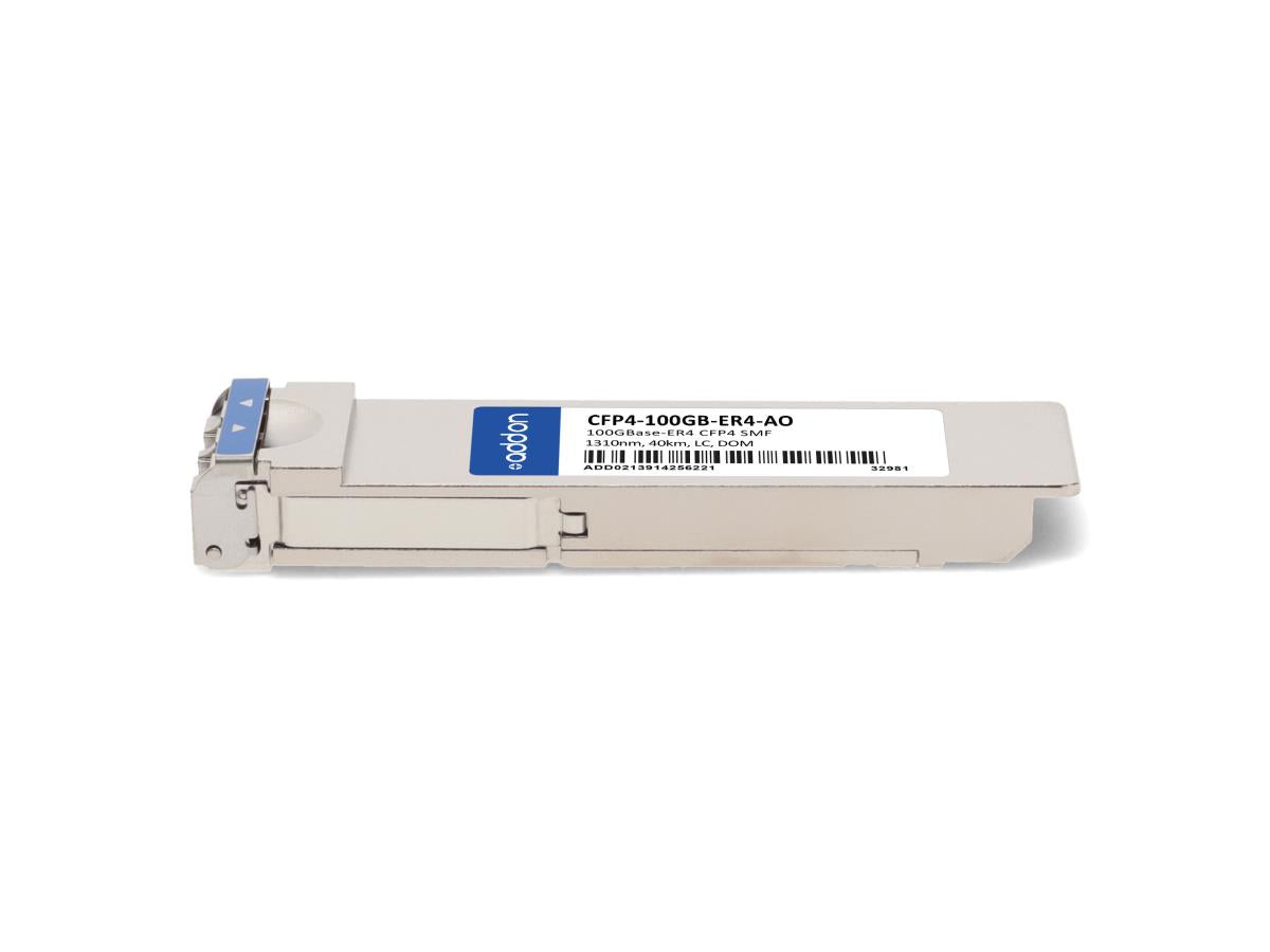 Add-On Msa & Taa Comp Cfp4 100G-Er4 Smf Lc Xcvr