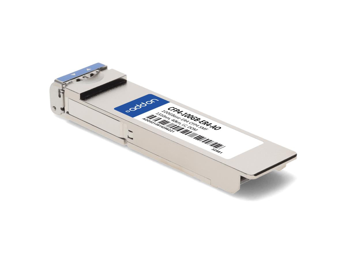 Add-On Msa & Taa Comp Cfp4 100G-Er4 Smf Lc Xcvr