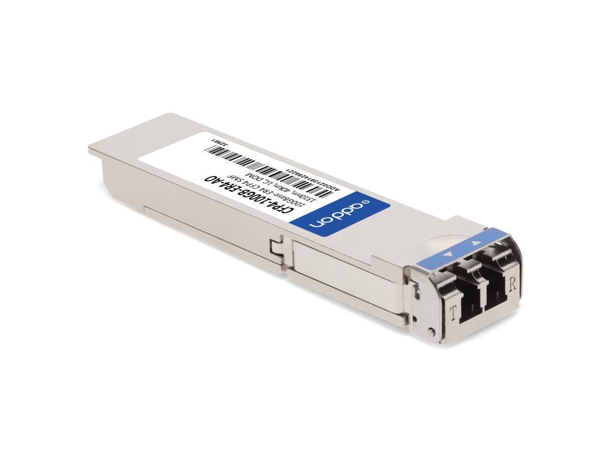 Add-On Msa & Taa Comp Cfp4 100G-Er4 Smf Lc Xcvr