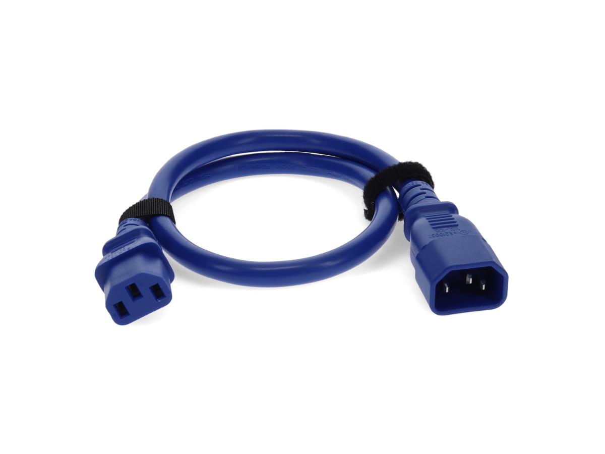 Add-On 2Ft C13/C14 18Awg 250V Power Cbl