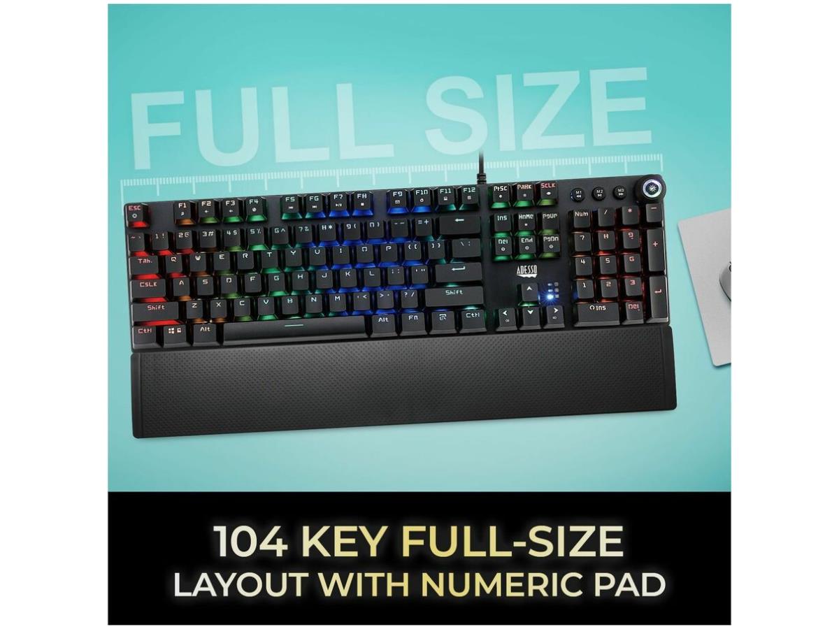 Clavier de jeu RVB Easytouch 650Eb