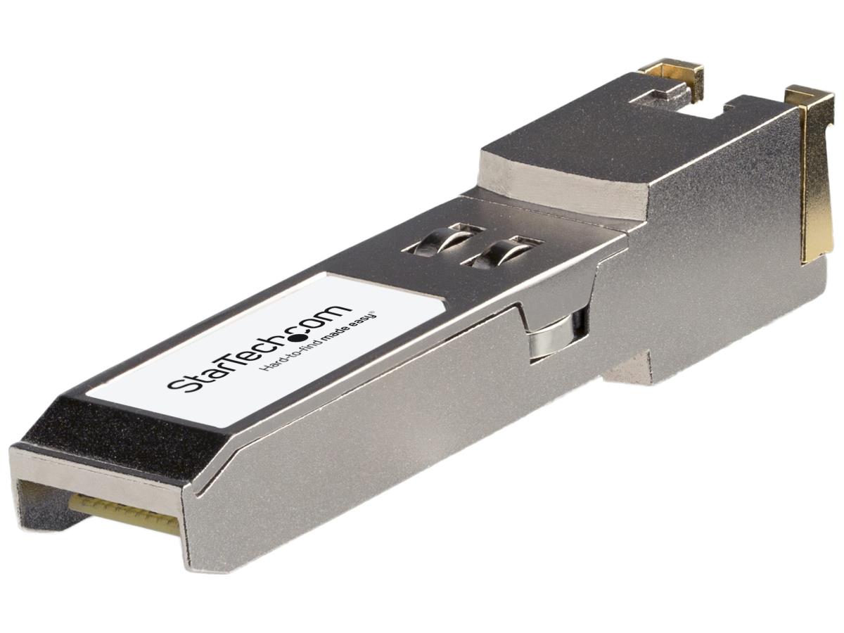Startech.Com Módulo SFP+ compatible con HPE JL563A, 10 GBase-T, SFP a