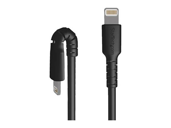 Cable USB-C a Lightning Startech.Com de 1 m (3 pies) negro resistente, resistente