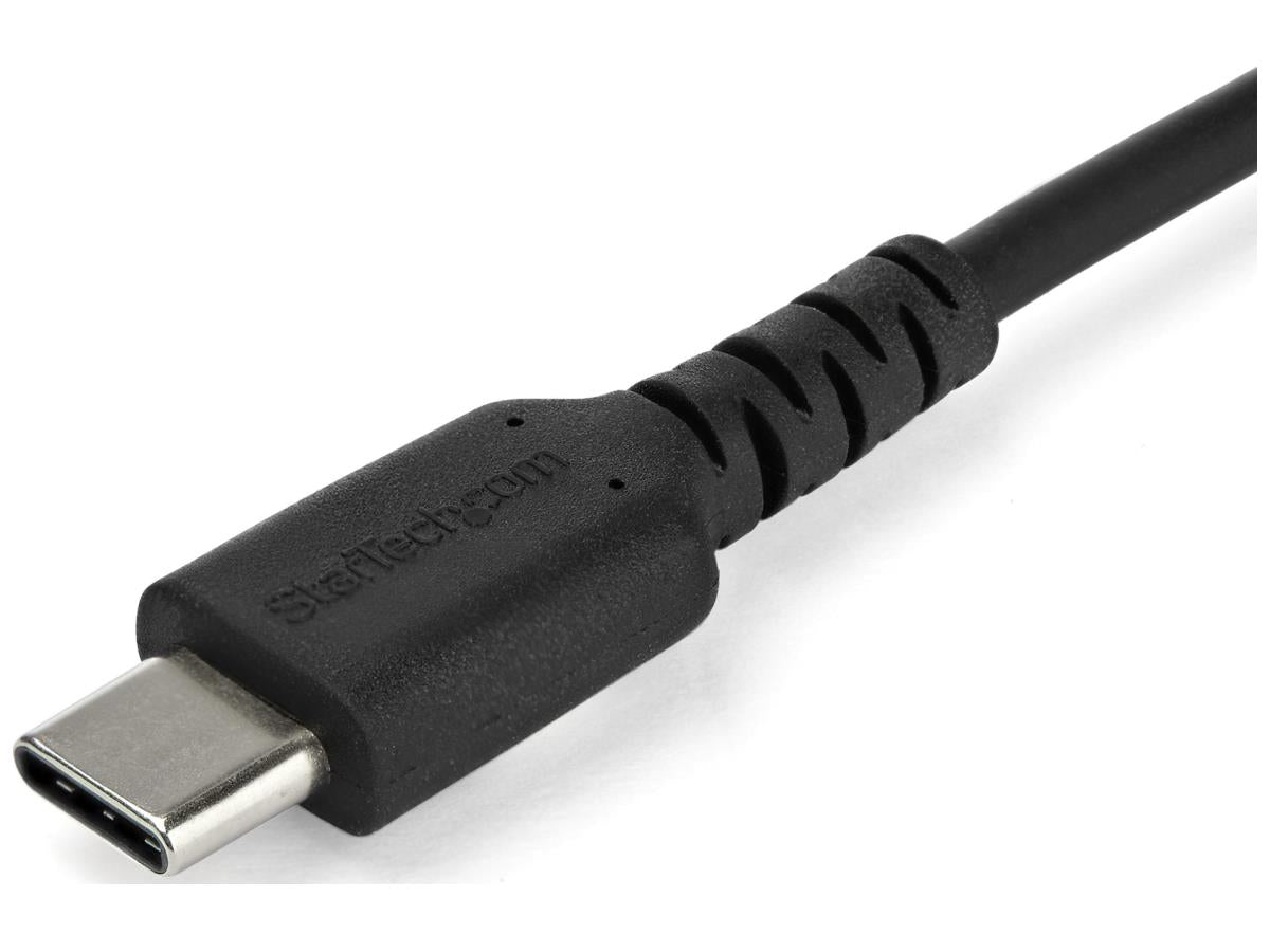 Cable de carga USB C de 2 m de Startech.Com, carga rápida y sincronización duraderas.