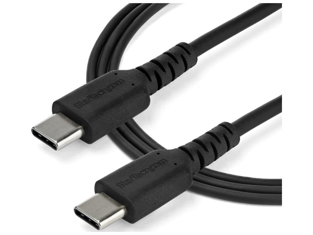 Cable de carga USB C de 2 m de Startech.Com, carga rápida y sincronización duraderas.