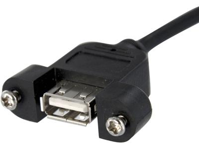 Cable USB de montaje en panel de 30 cm de Startech.Com - USB A a placa base