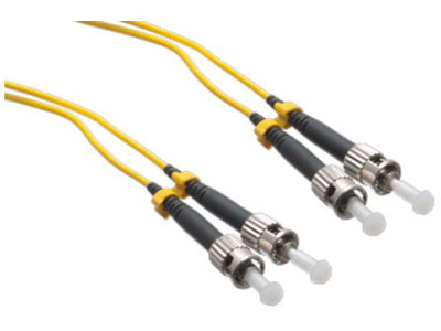 Cable de fibra óptica Axiom St/St monomodo dúplex Os2 9/125 de 50 m