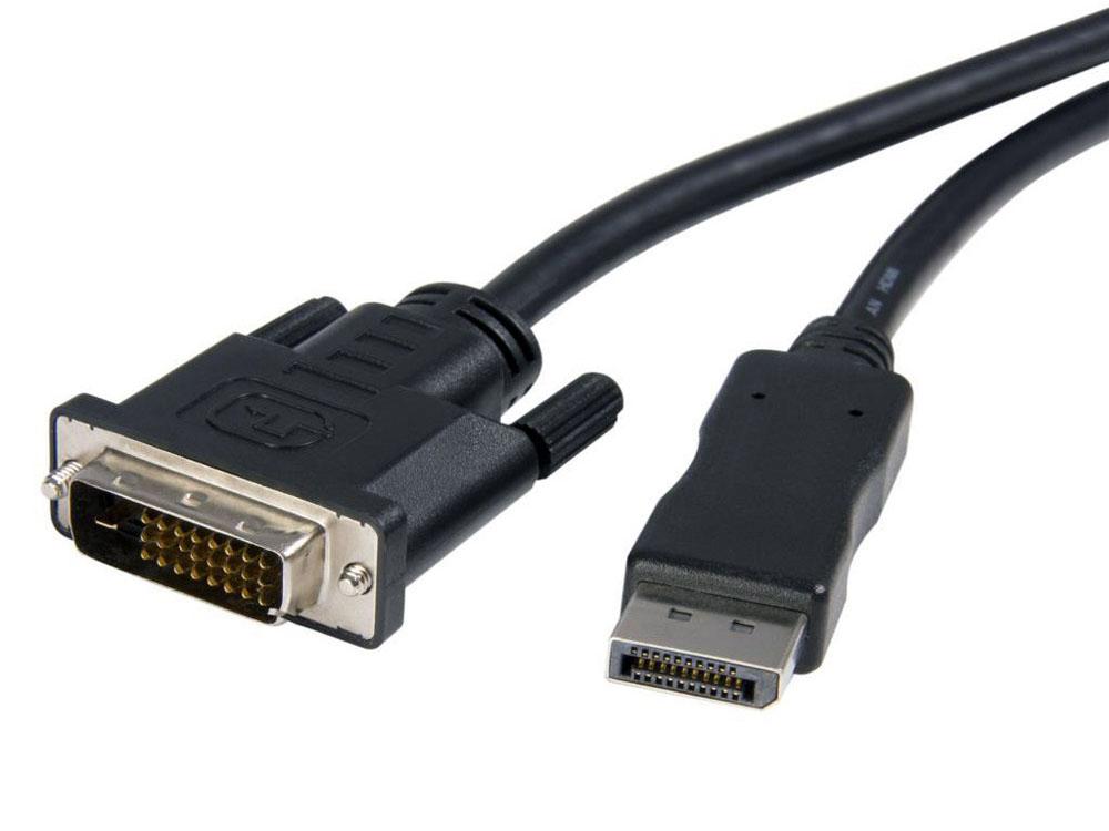 Axiom Displayport Male To Dual Link Dvi-D Male Adapter Cable 10Ft