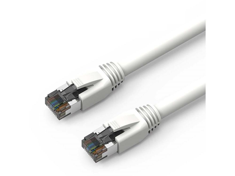 Câble de raccordement blindé Axiom Cat8 2000 MHz S/FTP de 10 pieds avec gaine anti-accroc (