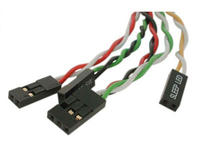 Kit de cables LED de reinicio de energía de repuesto Startech.Com para gabinete ATX