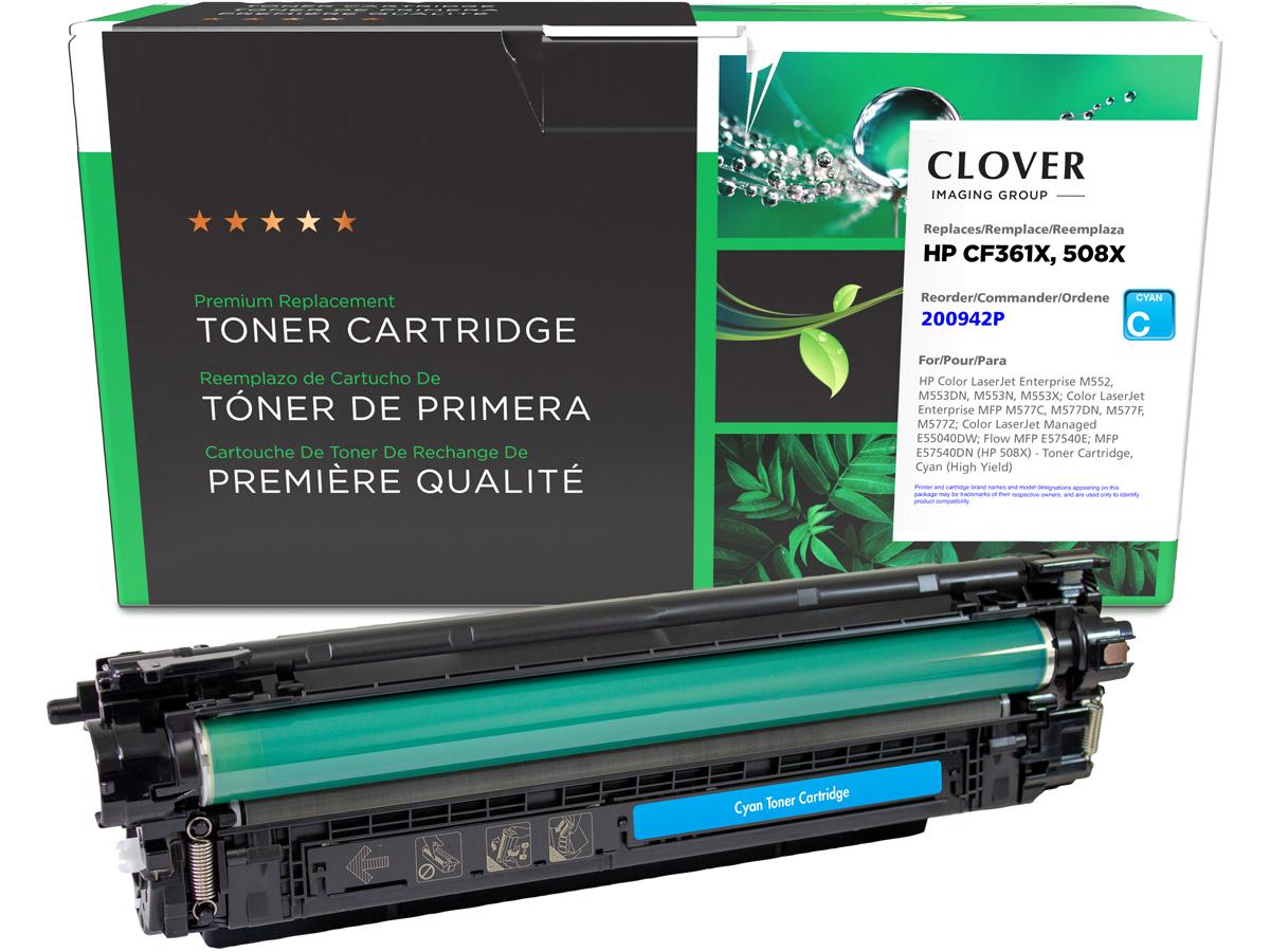 Clover Imaging Remanufactured High Yield Cyan Toner Cartridge Alte