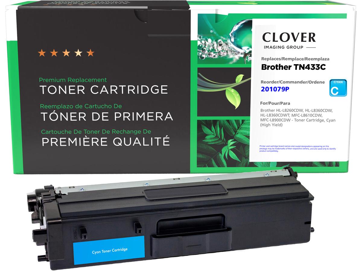 Clover Imaging Remanufactured High Yield Cyan Toner Cartridge For
