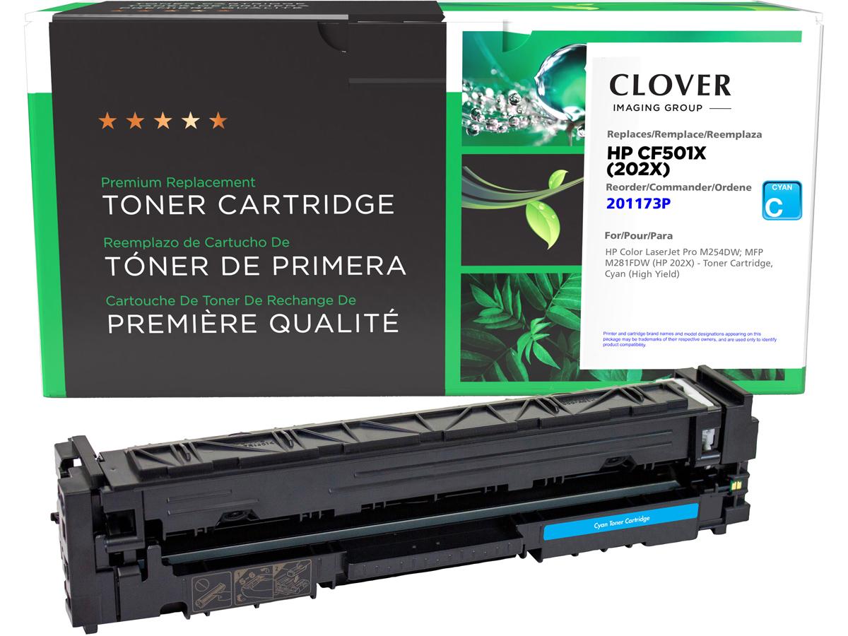 Clover Imaging Remanufactured High Yield Cyan Toner Cartridge Alte