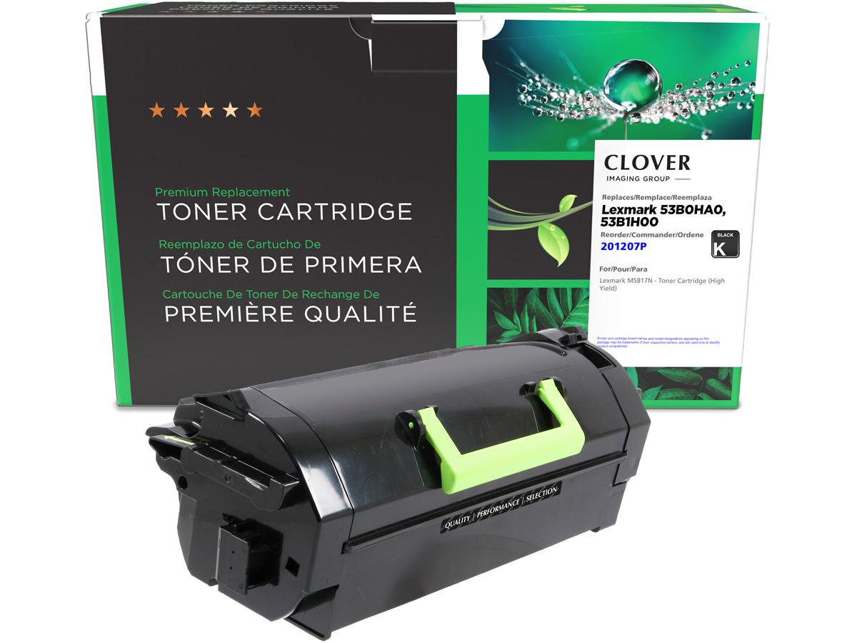 Clover Imaging Remanufactured High Yield Toner Cartridge For Lexma