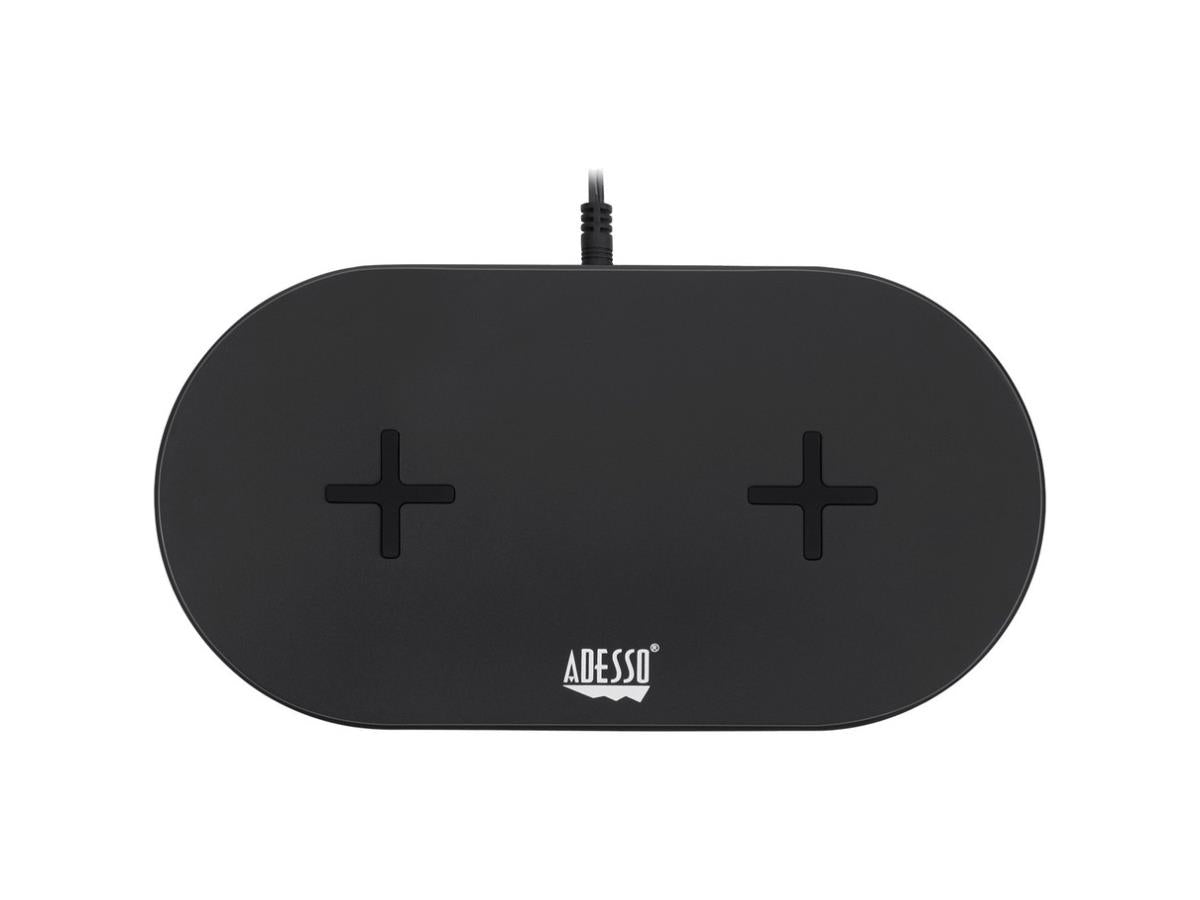 Dual Wrls 2 Coils Qi-Certified Fast Pad