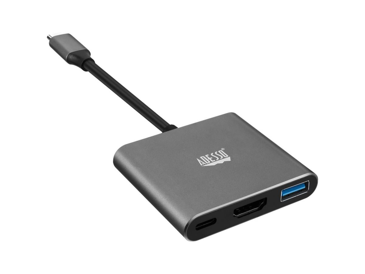 Estación de acoplamiento multipuerto USB-C 3 en 1