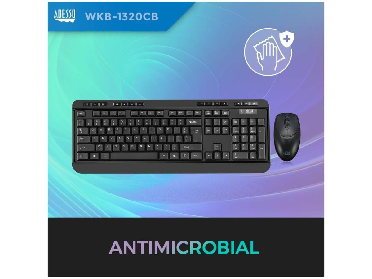 Combinaison antimicrobienne Wrls Desktop Kybd