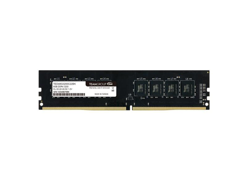 Memoria DDR4 PC4-25600 de 8 GB y 3200 MHz de baja resolución