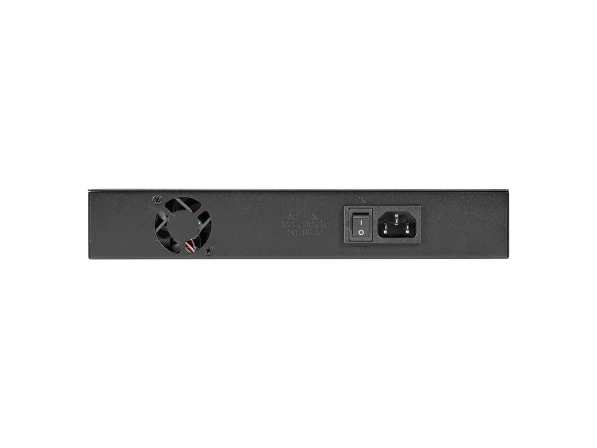 Black Box Corp 8-Port 10/100/1000 Rj-45 Pse/Poe Switch