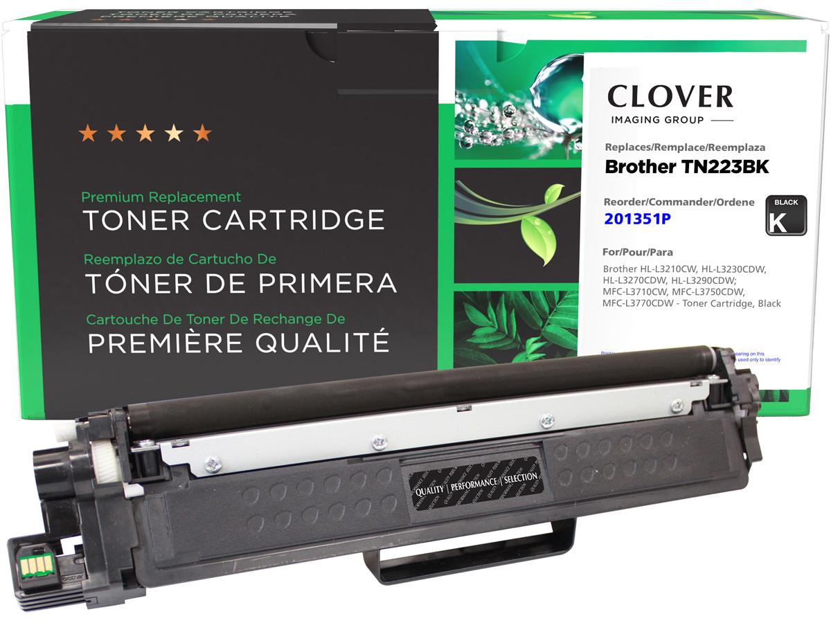 Clover Imaging Remanufactured Black Toner Cartridge For Brother Tn223
