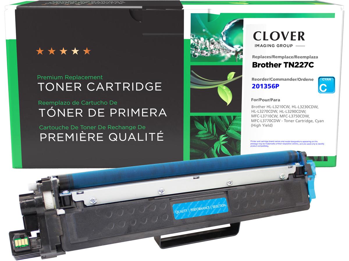 Clover Imaging Remanufactured High Yield Cyan Toner Cartridge For