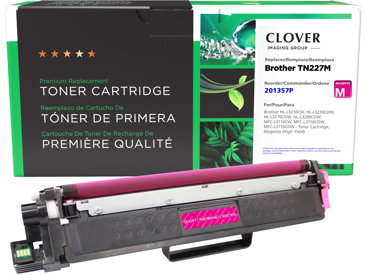 Clover Imaging Remanufactured High Yield Magenta Toner Cartridge F