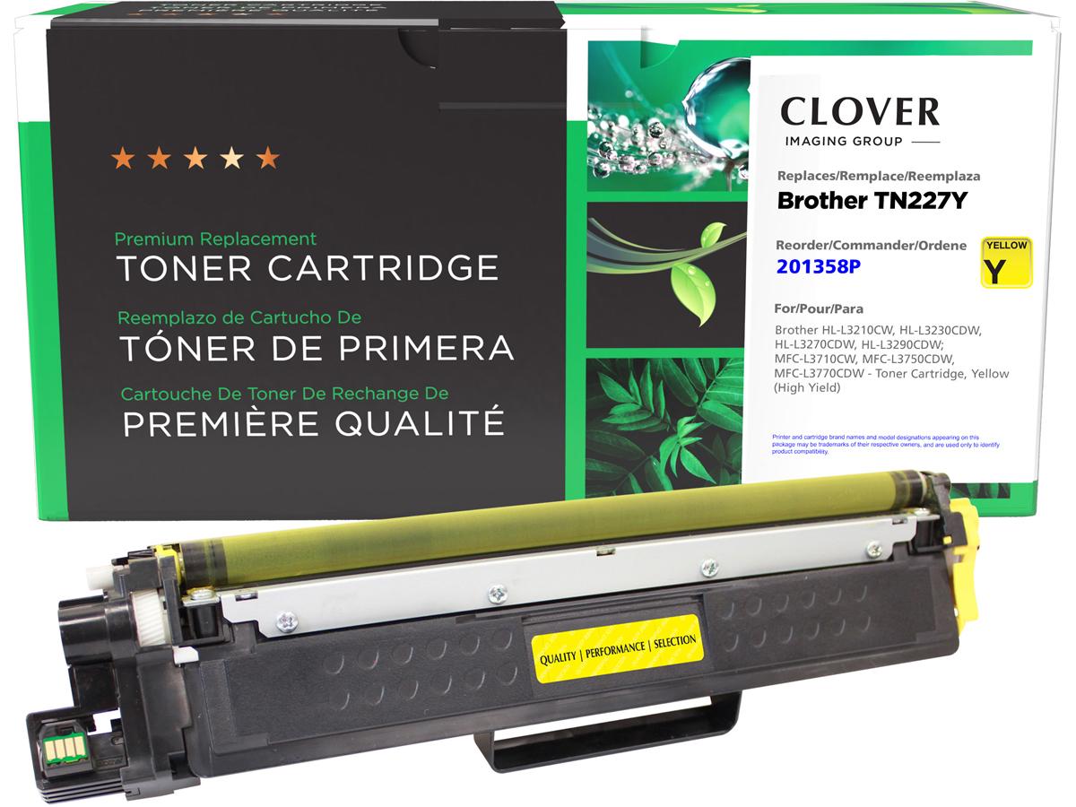 Clover Imaging Remanufactured High Yield Yellow Toner Cartridge Fo