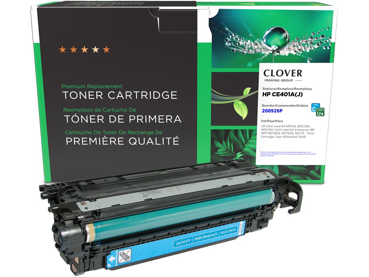 Clover Imaging Remanufactured Extended Yield Cyan Toner Cartridge