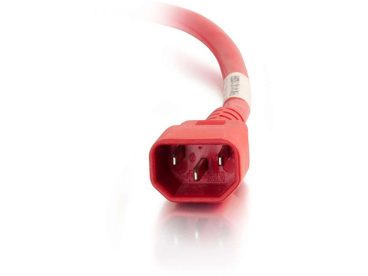 C2G 10Ft Power Cord - 18Awg - Iec320C14 To Iec320C13 - Taa Complia