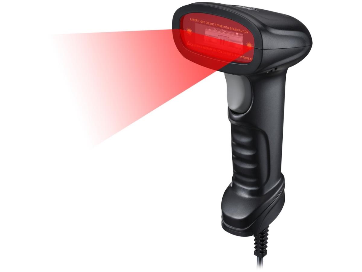 Scanner de codes-barres portable 1D (USB)