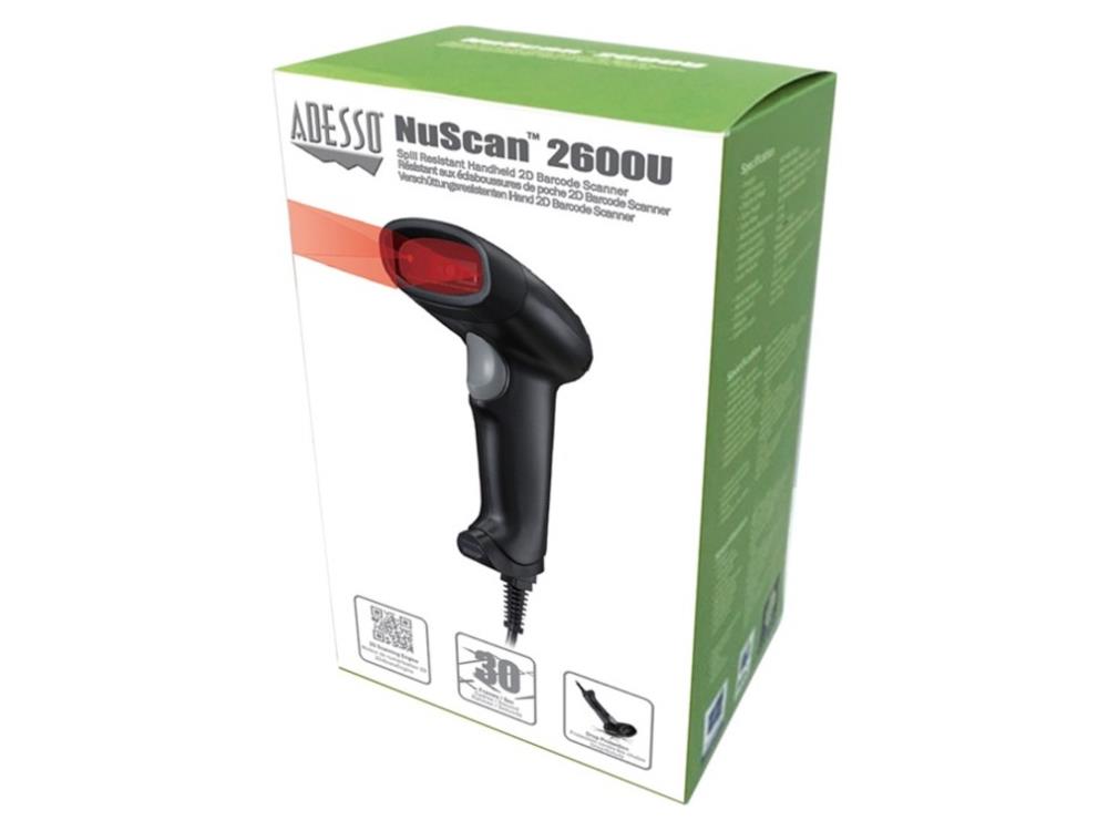 Escáner de código de barras portátil 2D (USB)