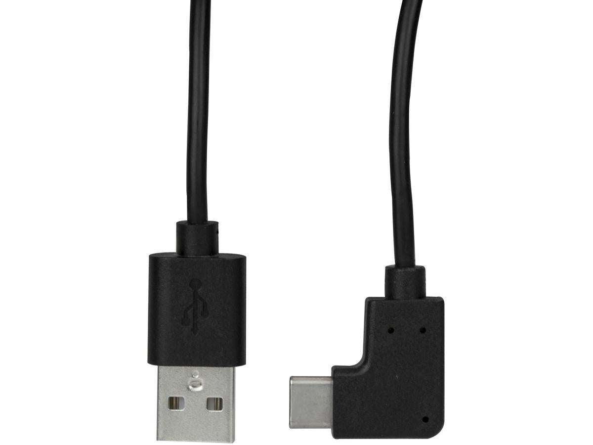 Cable USB a USB C Startech.Com - 1 m / 3 pies - Cable USB en ángulo recto