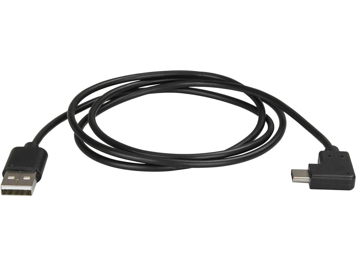 Cable USB a USB C Startech.Com - 1 m / 3 pies - Cable USB en ángulo recto